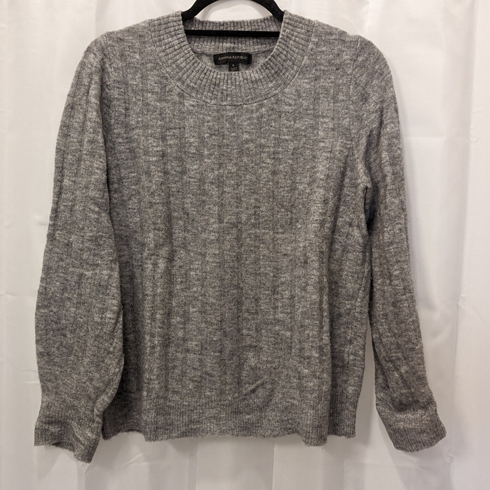 Banana Republic Gray Wool Sweater | S